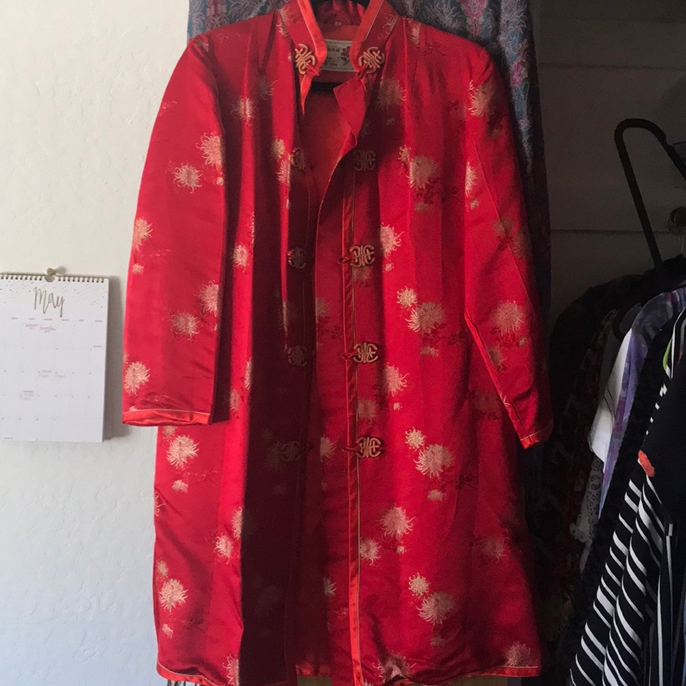 Vintage Silk Chinese coat